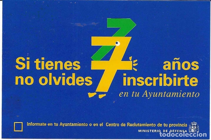 Pegatinas de colecci&oacute;n: MINISTERIO DEFENSA, A&Ntilde;OS 90