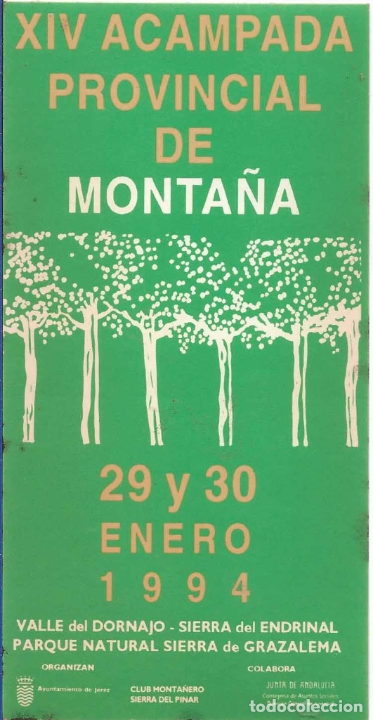 Pegatinas de colecci&oacute;n: CLUB MONTA&Ntilde;ERO SIERRA DEL PINAR, JEREZ 1994