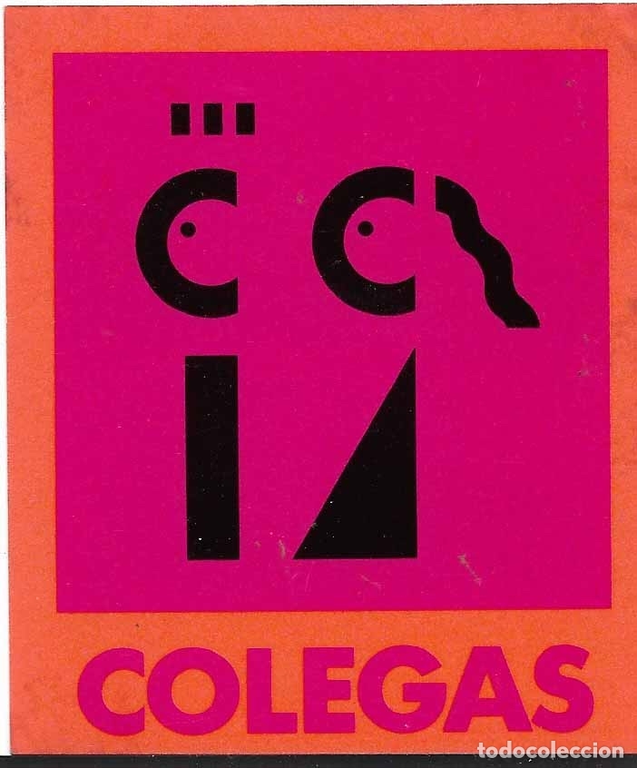 Pegatinas de colecci&oacute;n: COLEGAS - Foto 1