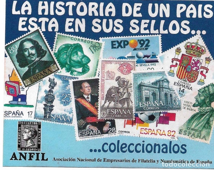 Autocollants de collection: ANFIL, A&Ntilde;OS 90
