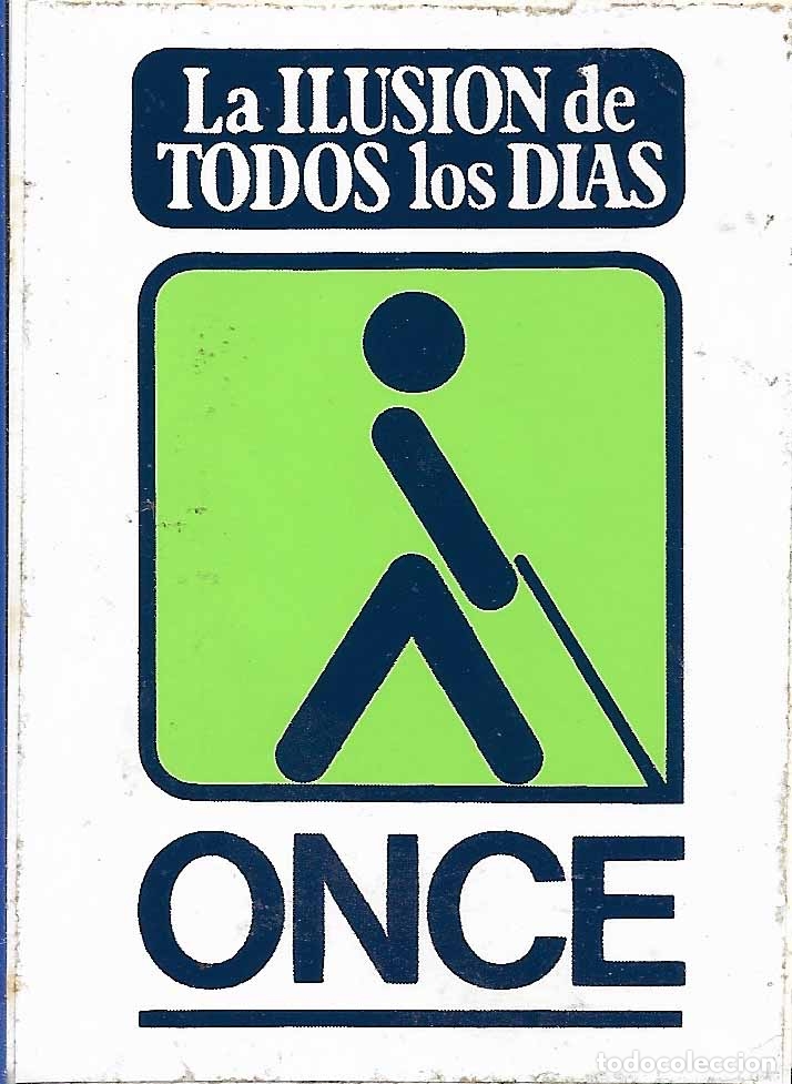 Pegatinas de colecci&oacute;n: ONCE, A&Ntilde;OS 90