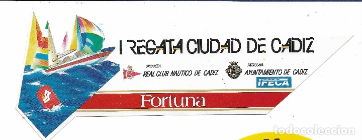Autocolantes de cole&ccedil;&atilde;o: I REGATA CIUDAD DE C&Aacute;DIZ