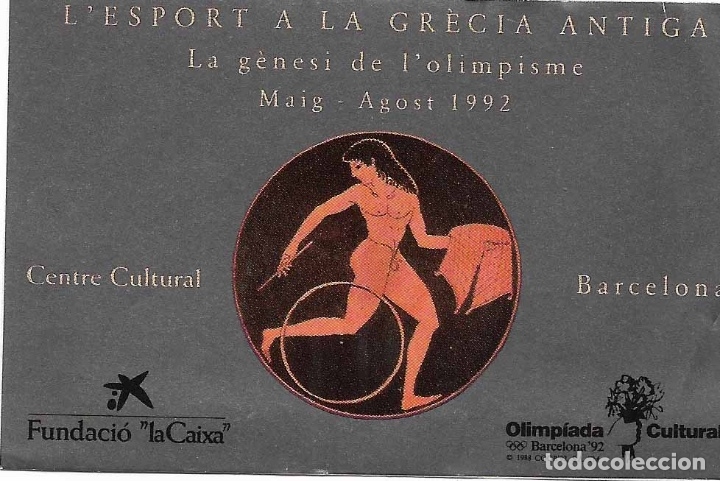 Autocollants de collection: FUNDACION LA CAIXA, 1992