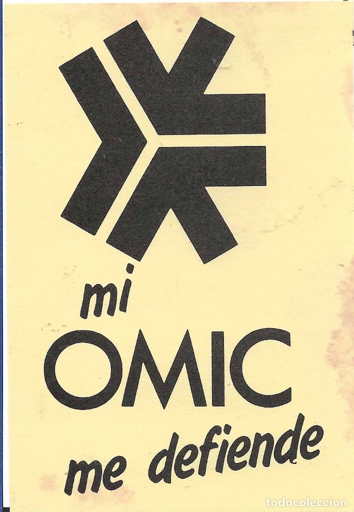 Pegatinas de colecci&oacute;n: OMIC, A&Ntilde;OS 90