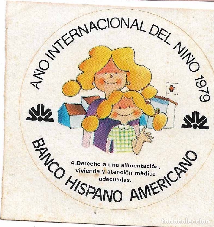 Pegatinas de colecci&oacute;n: A&Ntilde;O INTERNACIONAL DEL NI&Ntilde;O 1979