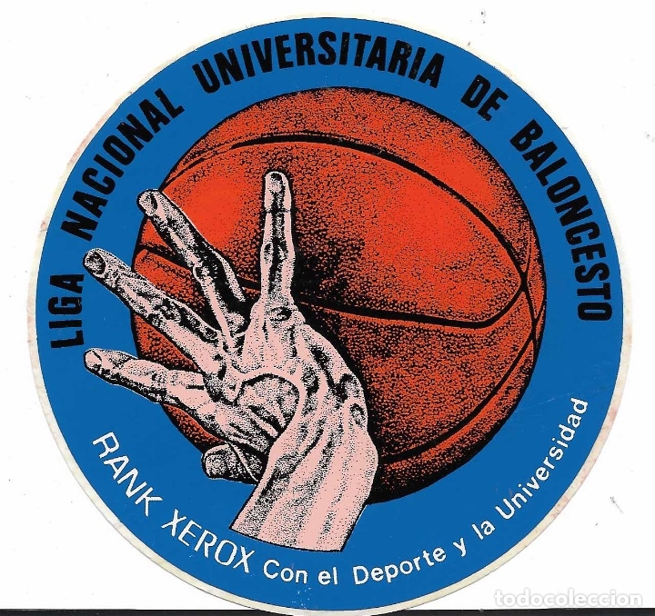 Pegatinas de colecci&oacute;n: LIGA NACIONAL UNIVERSITARIA DE BALONCESTO, A&Ntilde;OS 90