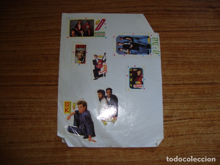 Pegatinas de colecci&oacute;n: (ALB-TC-150) LOTE DE PEGATINAS SUPER POP