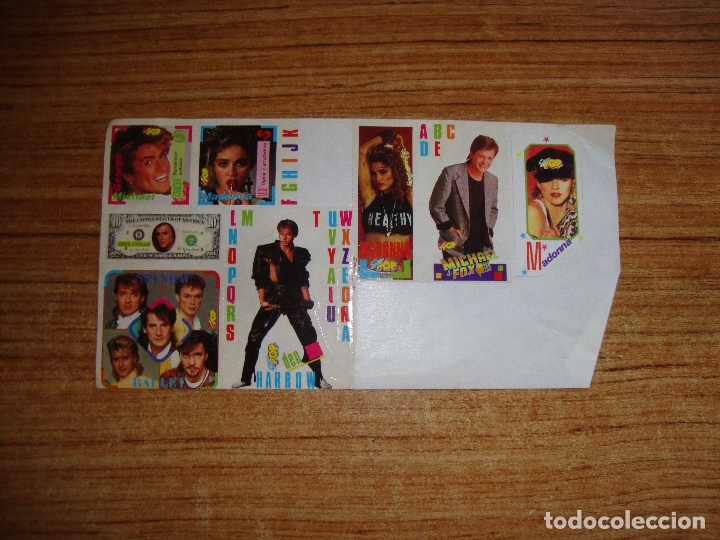Pegatinas de colecci&oacute;n: (ALB-TC-150) LOTE DE PEGATINAS SUPER POP