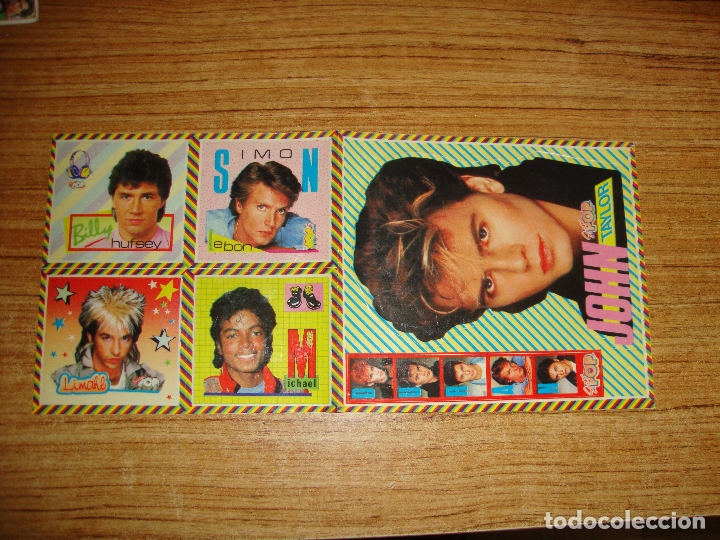 Pegatinas de colecci&oacute;n: (ALB-TC-150) LOTE DE PEGATINAS SUPER POP
