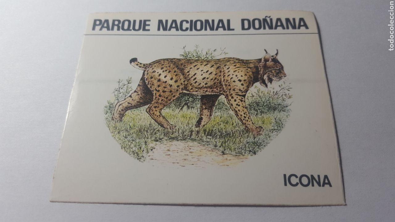 Adesivi di collezione: ICONA. PARQUE NACIONAL DO&Ntilde;ANA. A&Ntilde;OS 70/80