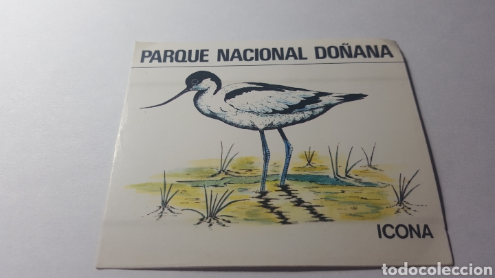 Sammlung von Aufklebern: ICONA. PARQUE NACIONAL DO&Ntilde;ANA. NUEVA. SIN PEGAR