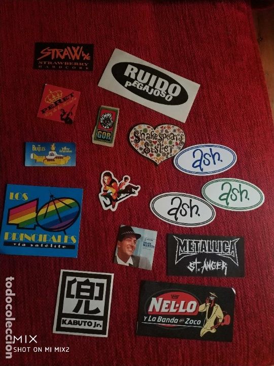 Pegatinas de colecci&oacute;n: 15 PEGATINAS ADHESIVOS