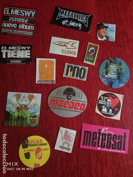 15 PEGATINAS ADHESIVOS 