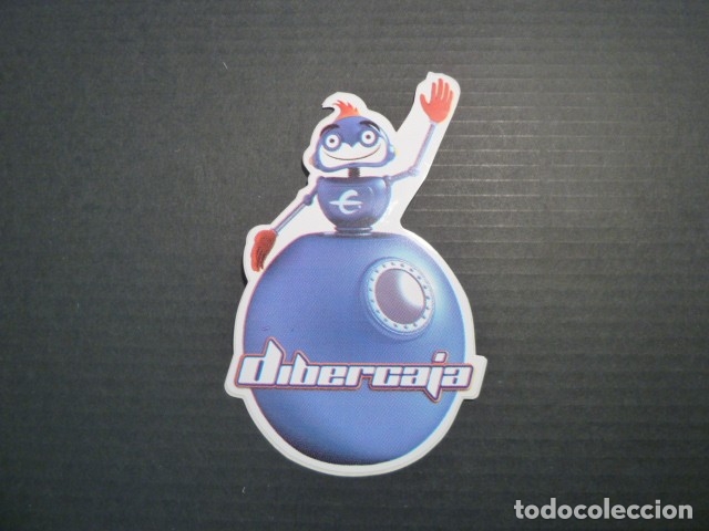 Pegatinas de colecci&oacute;n: PEGATINA DIBERCAJA. ROBOT - Foto 1