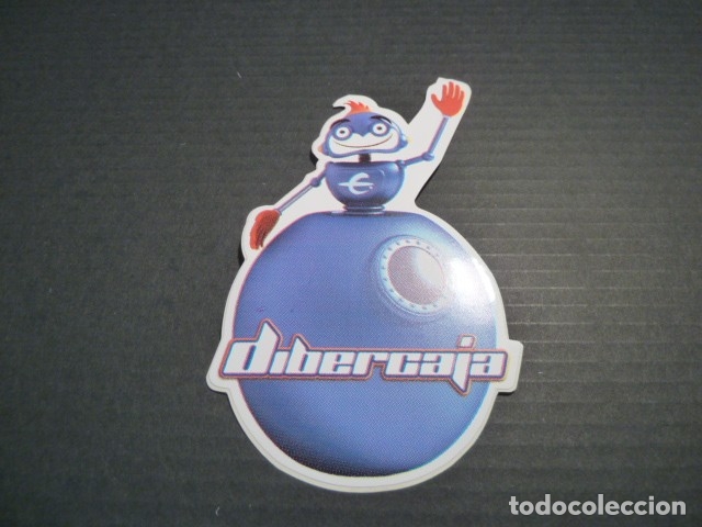 Pegatinas de colecci&oacute;n: PEGATINA DIBERCAJA. ROBOT - Foto 2