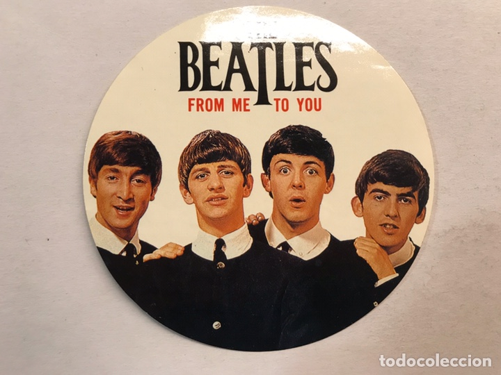 Pegatinas de colecci&oacute;n: PEGATINA. Publicidad THE BEATLES. From Me To You. De la d&eacute;cada de los a&ntilde;os Ochenta...