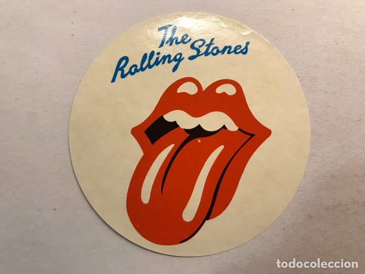 Pegatinas de colecci&oacute;n: PEGATINA. The Rolling Stones. Un cl&aacute;sico... (h.1970?)