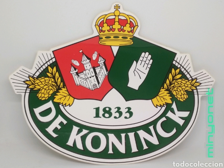 Autocolantes de cole&ccedil;&atilde;o: Pegatina de Cerveza De Koninck