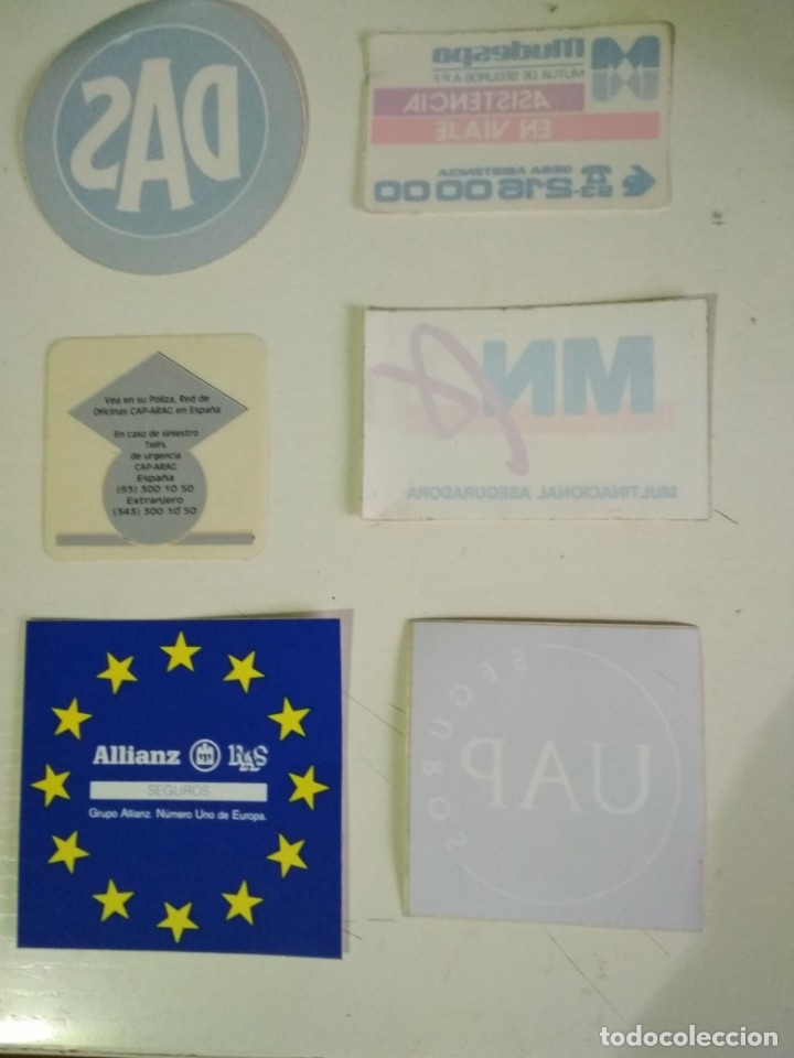 Pegatinas de colecci&oacute;n: Pegatinas seguros - Foto 1