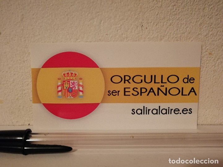 Pegatinas de colecci&oacute;n: PEGATINA ORIGINAL - ORGULLO DE SER ESPA&Ntilde;OLA - ESPA&Ntilde;A - POLITICA - CATALU&Ntilde;A