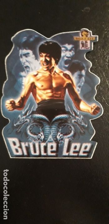 Pegatinas de colecci&oacute;n: 1 PEGATINA ** BRUCE LEE ** - Foto 1