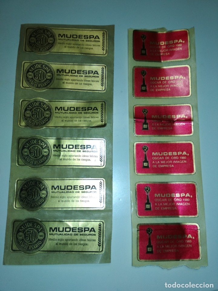 Pegatinas de colecci&oacute;n: Pegatinas Mudespa - Foto 1
