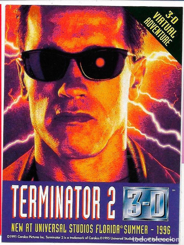 Pegatinas de colecci&oacute;n: TERMINATOR 2, 1996 - Foto 1