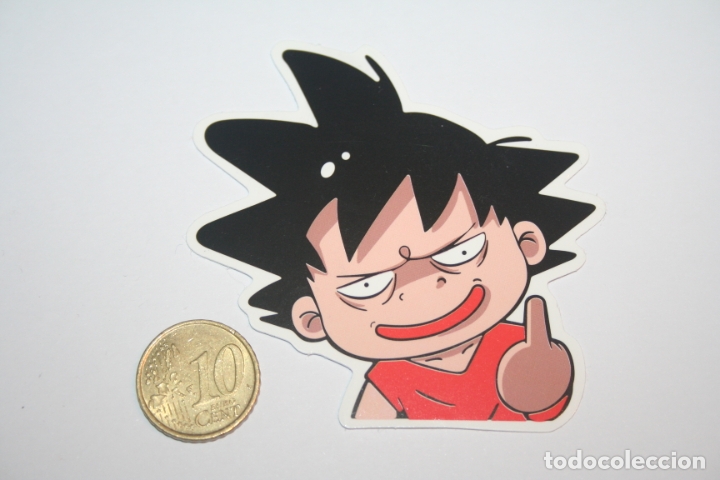 Pegatinas de colecci&oacute;n: DRAGON BALL *** PEGATINA / ADHESIVO TROQUELADA DE VINILO (IMPECABLE) *** TENGO OTROS MODELOS ***
