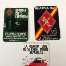 Pegatinas de colección: GUARDIA CIVIL. PEGATINAS POLÍTICA ESPAÑA AÑOS 70/80