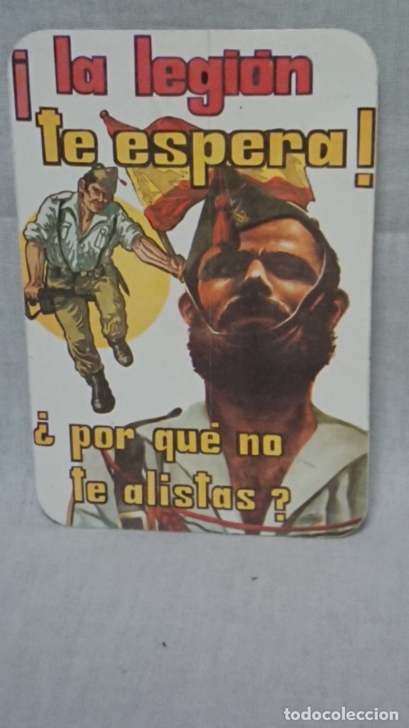 Pegatinas de colecci&oacute;n: PEGATINA LEGION ESPA&Ntilde;OLA - LA LEGION TE ESPERA, POR QUE NO TE ALISTAS - SIN PEGAR