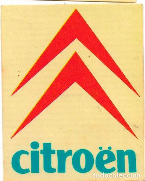 Pegatinas de colecci&oacute;n: PEGATINA DE COLECCI&Oacute;N, A&Ntilde;OS 80 CITROEN