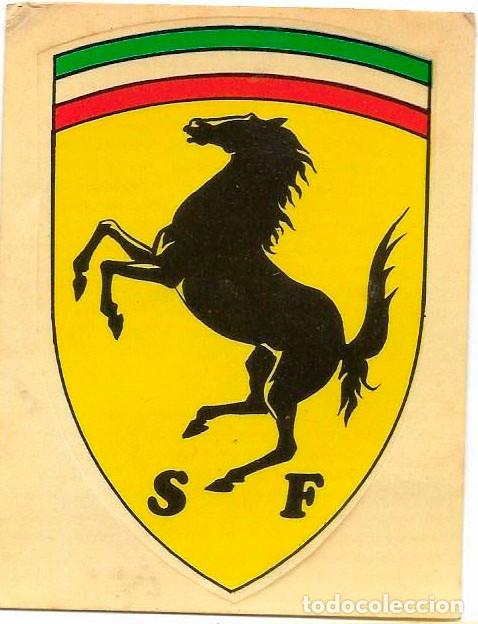 Pegatinas de colecci&oacute;n: PEGATINA DE COLECCI&Oacute;N, A&Ntilde;OS 80 FERRARI