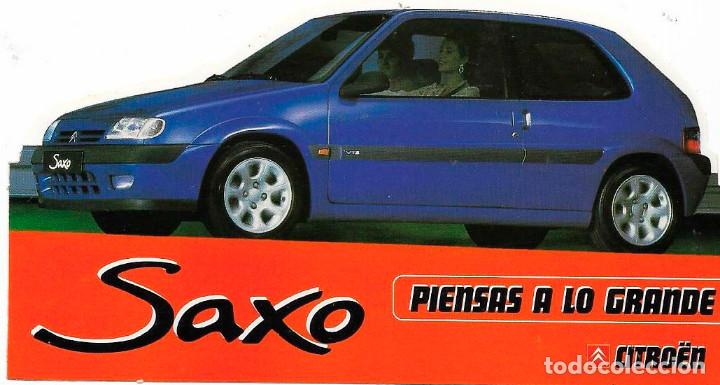 Pegatinas de colecci&oacute;n: CITROEN SAXO, A&Ntilde;OS 90