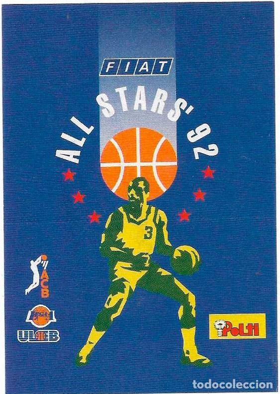 Pegatinas de colecci&oacute;n: ALL STARS 92, FIAT