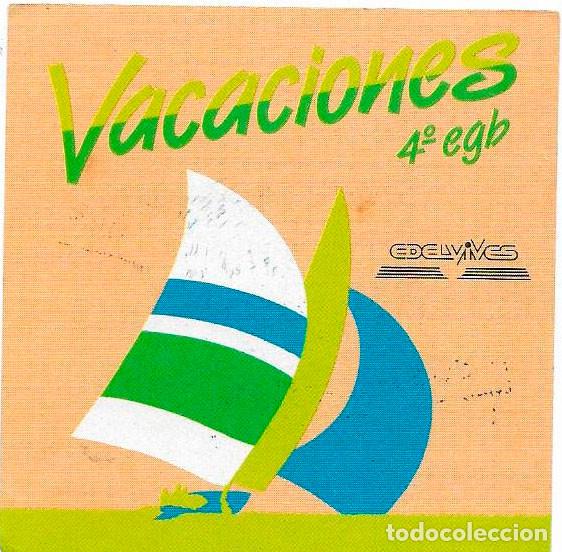 Pegatinas de colecci&oacute;n: VACACIONES EDELVIVES, A&Ntilde;OS 90