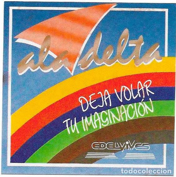 Pegatinas de colecci&oacute;n: ALA DELTA EDELVIVES, A&Ntilde;OS 90