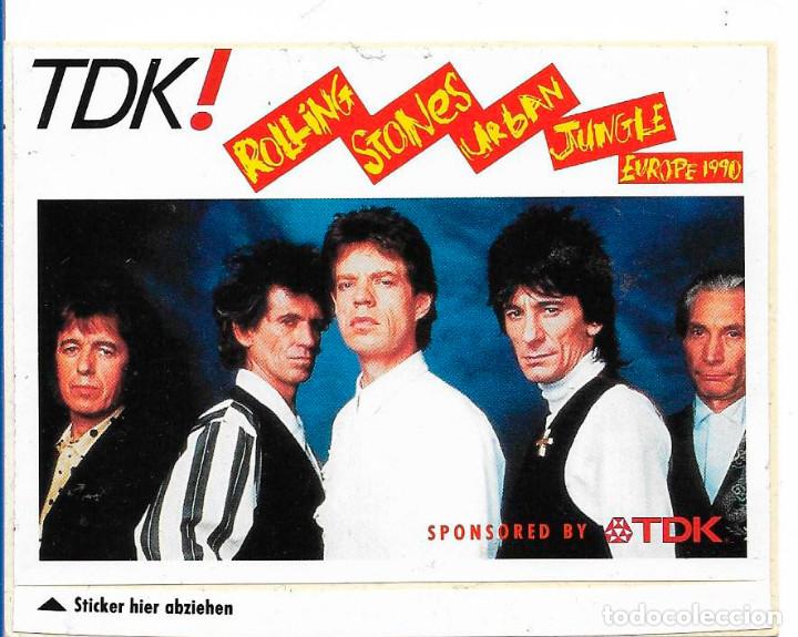 Pegatinas de colecci&oacute;n: ROLLING STONES URBAN JUNGLE EUROPE, 1990