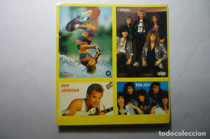Pegatinas de colecci&oacute;n: PEGATINAS TELE INDISCRETA CANTANTES BON JOVI-EUROPE...