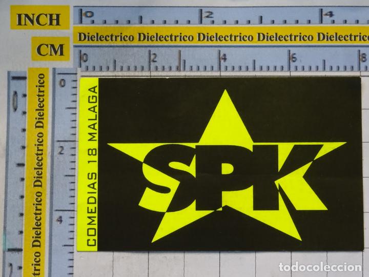 Pegatinas de colecci&oacute;n: PEGATINA. SPK. SKATE? SURF? SURFING? GRAFITIS?