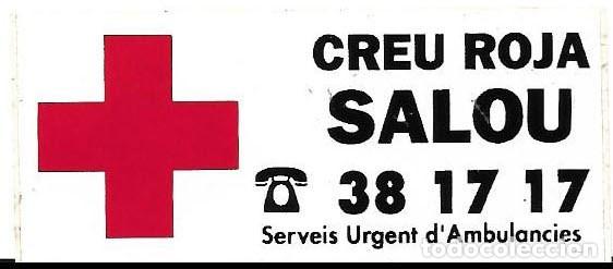 Collection stickers: CRUZ ROJA, SALOU, A&Ntilde;OS 80