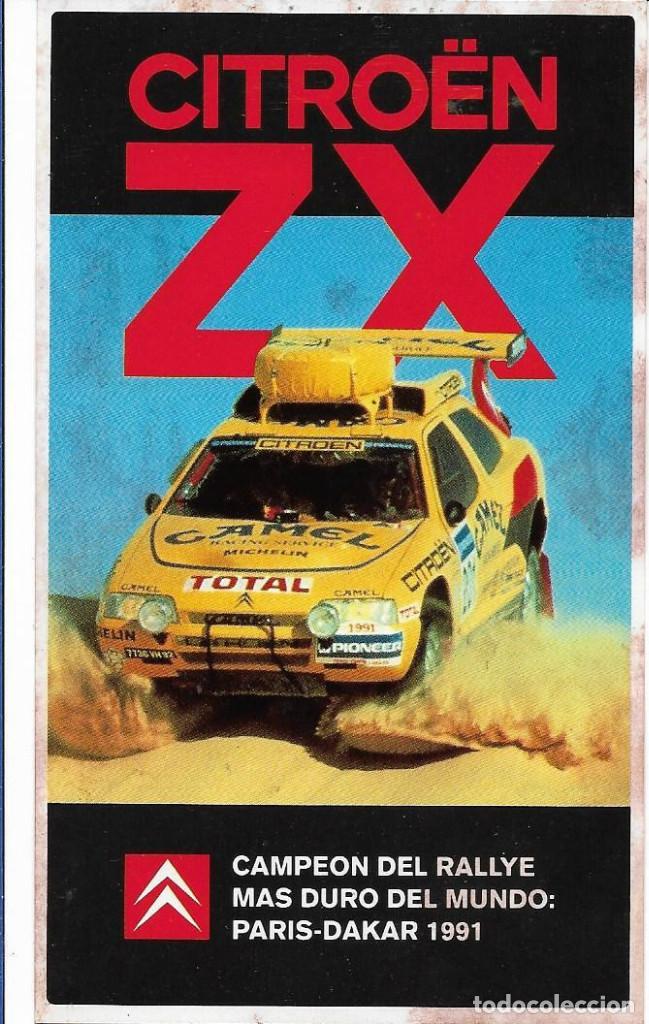 Pegatinas de colecci&oacute;n: CITROEN ZX, 1991