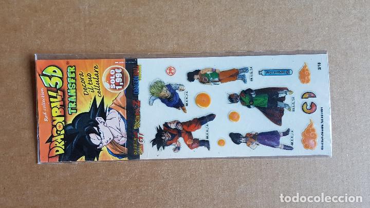 Pegatinas de colecci&oacute;n: DRAGONBALL 3D TRANSFER. NUEVO SIN ABRIR