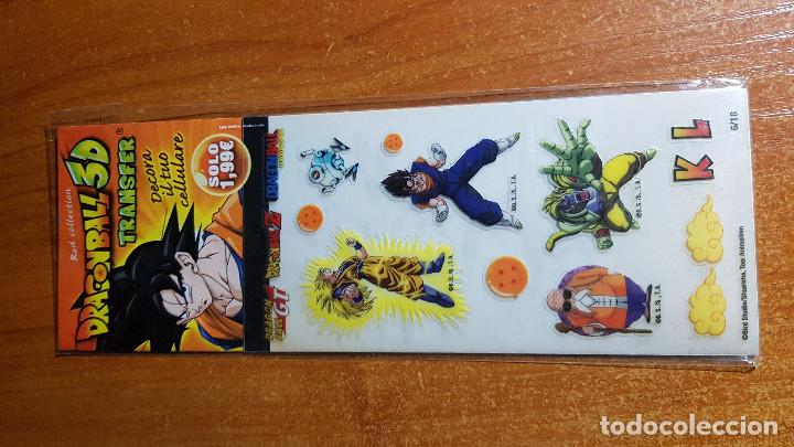 Pegatinas de colecci&oacute;n: DRAGONBALL 3D TRANSFER. NUEVO SIN ABRIR