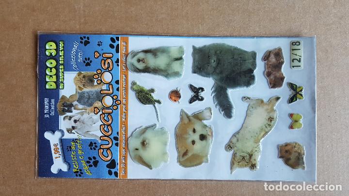 Pegatinas de colecci&oacute;n: DECO 3D TRANSFER. CUCCIOLOSI. NUEVO SIN ABRIR