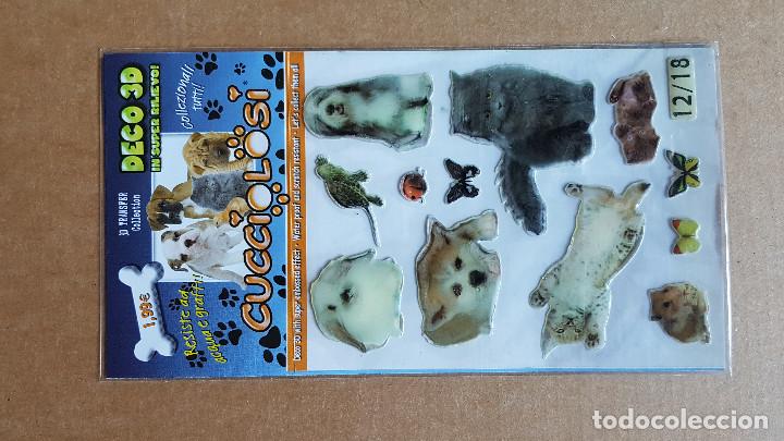 Pegatinas de colecci&oacute;n: DECO 3D TRANSFER. CUCCIOLOSI. NUEVO SIN ABRIR