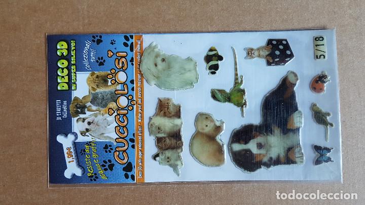 Pegatinas de colecci&oacute;n: DECO 3D TRANSFER. CUCCIOLOSI. NUEVO SIN ABRIR