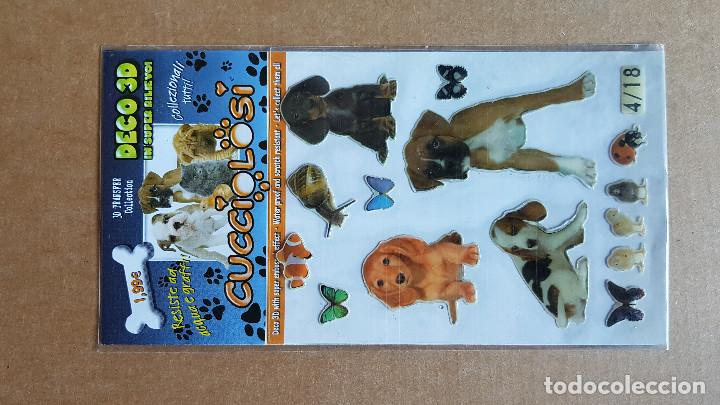 Pegatinas de colecci&oacute;n: DECO 3D TRANSFER. CUCCIOLOSI. NUEVO SIN ABRIR