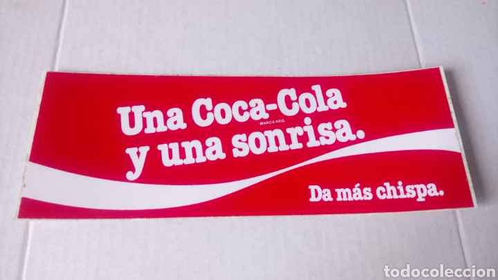Pegatinas de colecci&oacute;n: PEGATINA DE COCA-COLA. - Foto 1