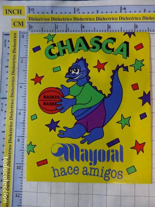 Autocolantes de cole&ccedil;&atilde;o: PEGATINA DE MARCAS DE ROPAS. MAYORAL CHASCA BASKET. 135