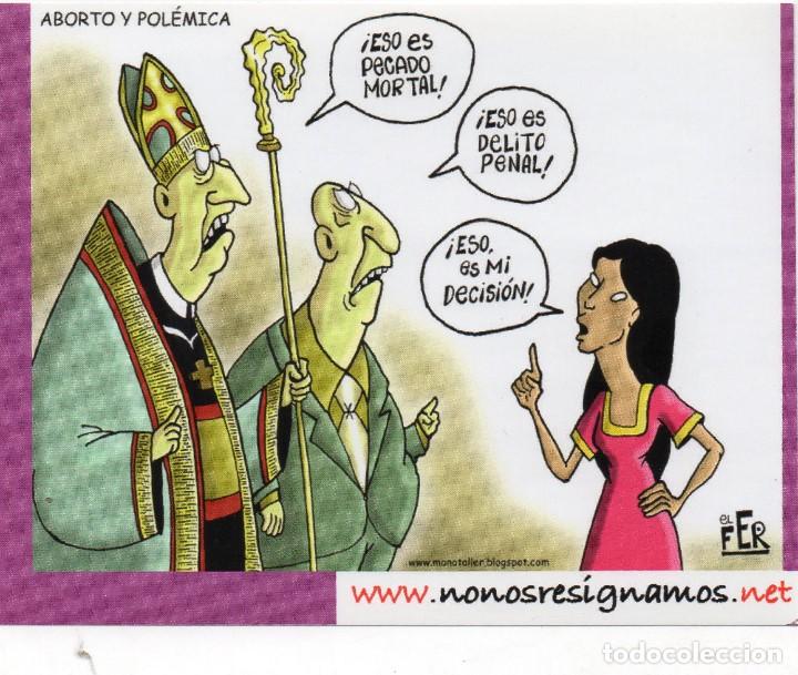 Pegatinas de colecci&oacute;n: Aborto y pol&eacute;mica. Es nuestra decisi&oacute;n. Pegatina No nos resignamos